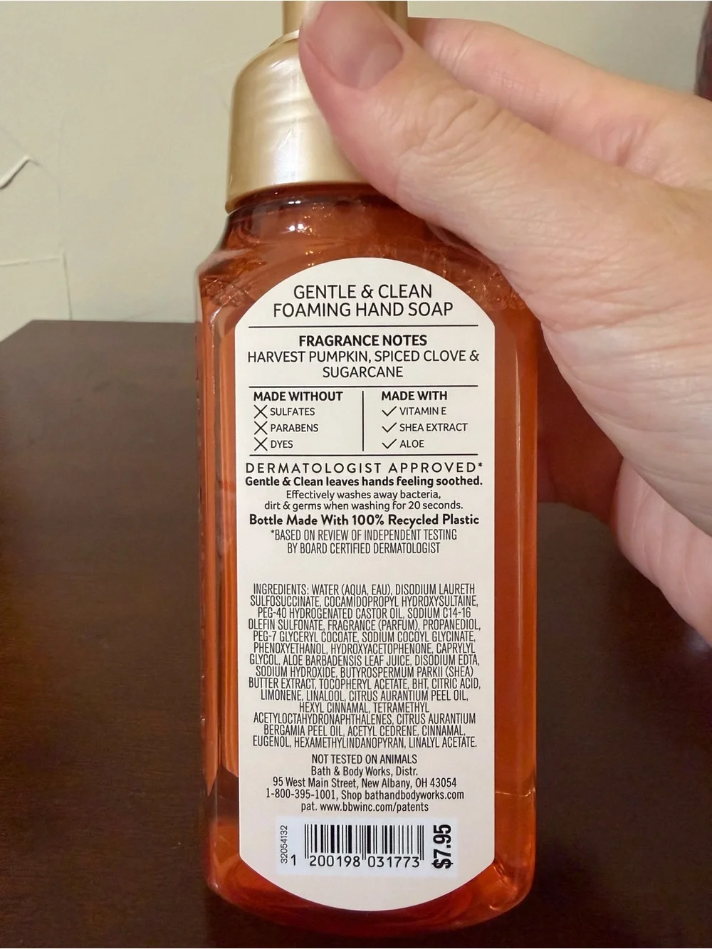 Bath & Body Works Sweet Cinnamon Pumpkin Foaming Hand Soap & 3 Wick Candle Set